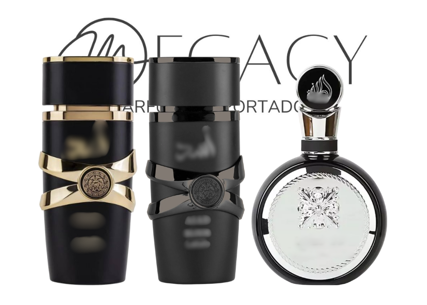 PROMOÇÃO COMPRE 1 LEVE 3 - Coleção Árabe Masculina Black Khalifa - Pré Esquenta Black Friday! 🔥 - 100ml Cada