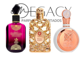 PROMOÇÃO COMPRE 1 LEVE 3 - Coleção Árabe Feminina Zahra de Dubai - Pré Esquenta Black Friday! 🔥 - 100ml Cada