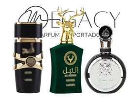 PROMOÇÃO COMPRE 1 LEVE 3 - Coleção Árabe Masculina Dubai - Pré Esquenta Black Friday! 🔥 - 100ml Cada